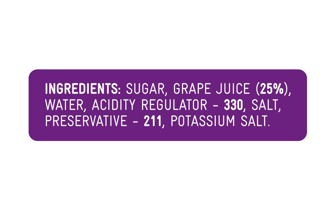 Kissan Grape Squash    Plastic Bottle  750 millilitre